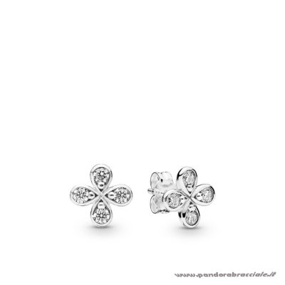 Pandora Italia Quattro Fiori Petali Orecchini Prigionieri Net