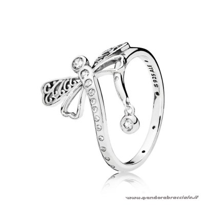 Pandora Italia Sognante Dragonfly Anelli Net