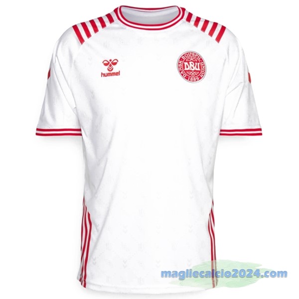 Edizione Limitata Maglia Danimarca 2022 Bianco Poco Prezzo