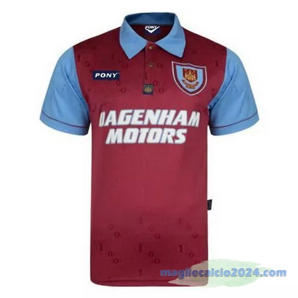 Edizione commemorativa Maglia West Ham United 100th Rosso Poco Prezzo