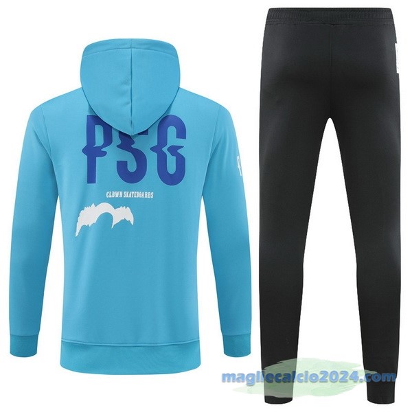 Felpa Cappuccio Bambino Paris Saint Germain 2022 2023 Azul Nero Poco Prezzo