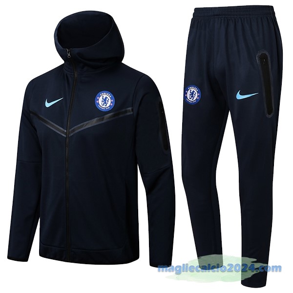 Felpa Cappuccio Chelsea 2022 2023 Azul I Navy Poco Prezzo