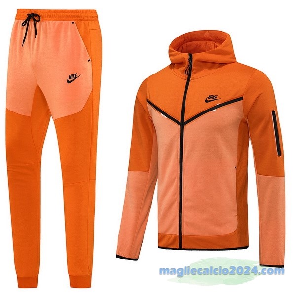 Felpa Cappuccio Nike 2022 2023 I Arancione Poco Prezzo