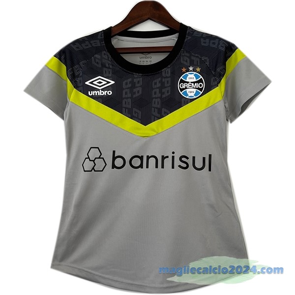 Formazione Maglia Donna Grêmio FBPA 2022 2023 Grigio Poco Prezzo
