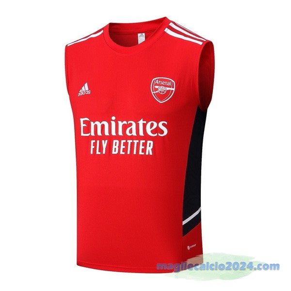 Formazione Senza Maniche Arsenal 2022 2023 Rosso Bianco Azul Poco Prezzo