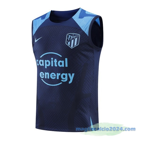Formazione Senza Maniche Atlético Madrid 2022 2023 Azul Marin Poco Prezzo