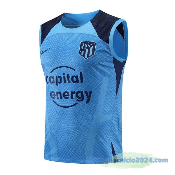 Formazione Senza Maniche Atlético Madrid 2022 2023 I Azul Poco Prezzo