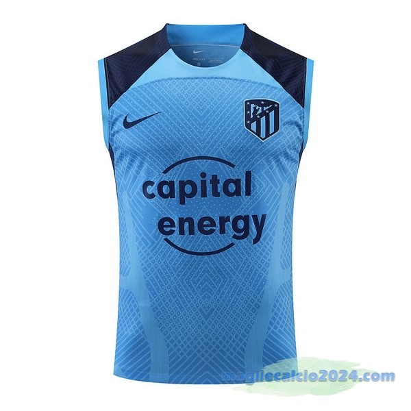 Formazione Senza Maniche Atlético Madrid 2022 2023 I Azul Poco Prezzo