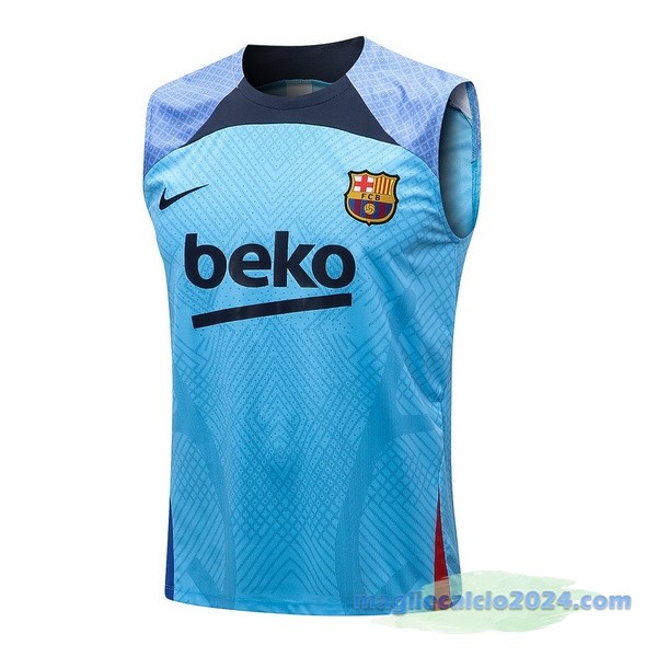 Formazione Senza Maniche Barcelona 2022 2023 I Azul Poco Prezzo
