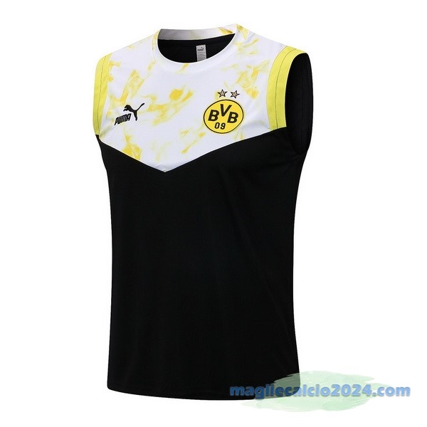 Formazione Senza Maniche Borussia Dortmund 2022 2023 Giallo Nero Poco Prezzo