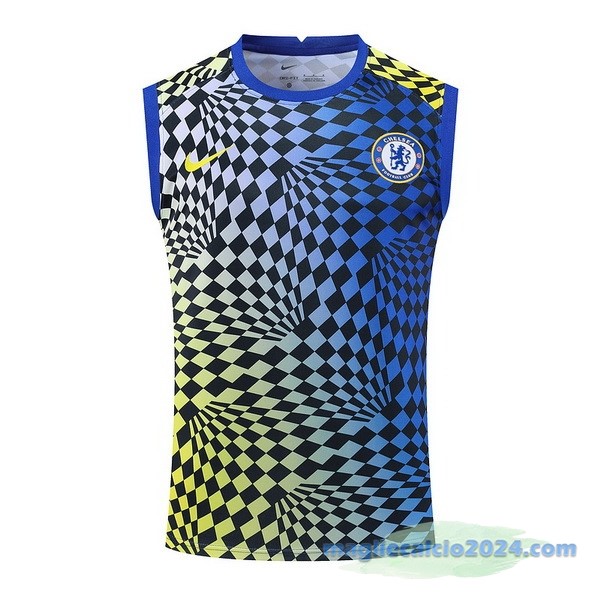 Formazione Senza Maniche Chelsea 2022 2023 Azul Giallo Poco Prezzo