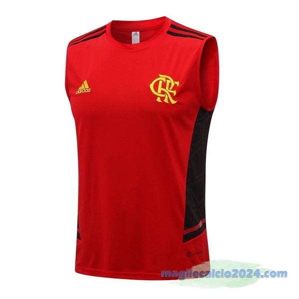 Formazione Senza Maniche Flamengo 2022 2023 Rosso Poco Prezzo