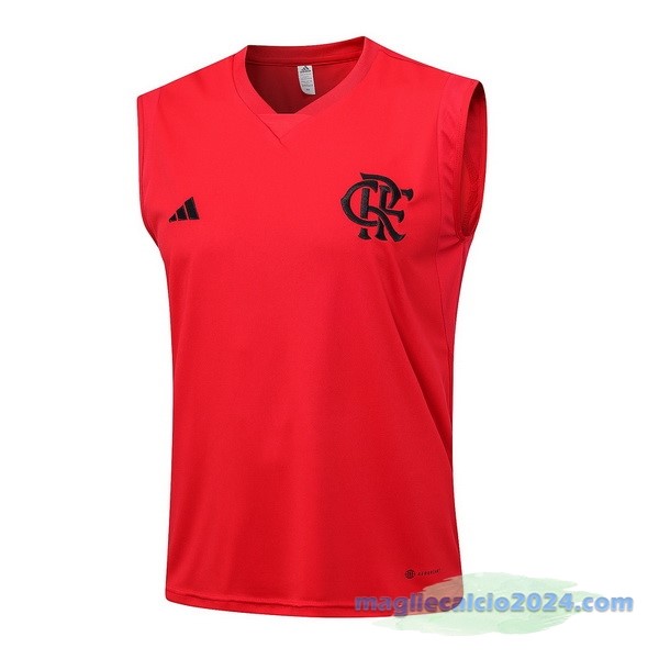 Formazione Senza Maniche Flamengo 2023 2024 Rosso Poco Prezzo