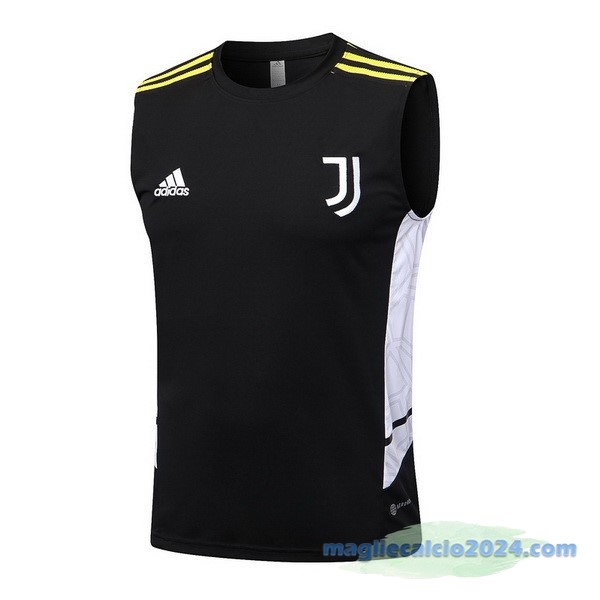 Formazione Senza Maniche Juventus 2022 2023 Nero Bianco Poco Prezzo