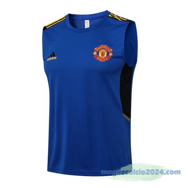 Formazione Senza Maniche Manchester United 2022 2023 Azul Poco Prezzo