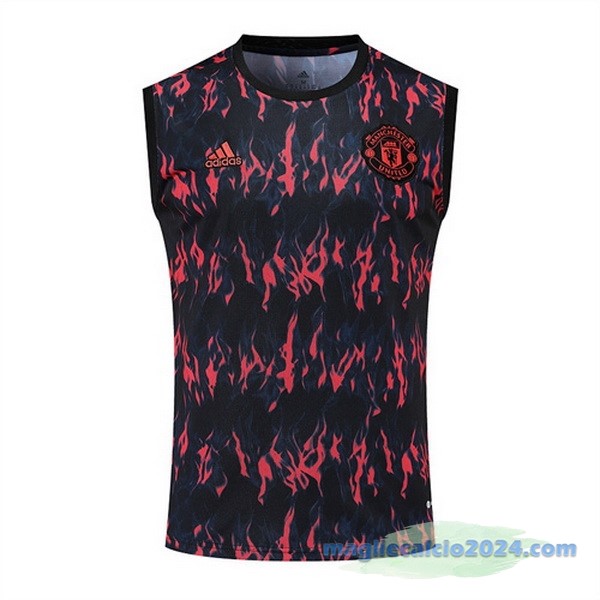 Formazione Senza Maniche Manchester United 2022 2023 Rosso I Nero Poco Prezzo