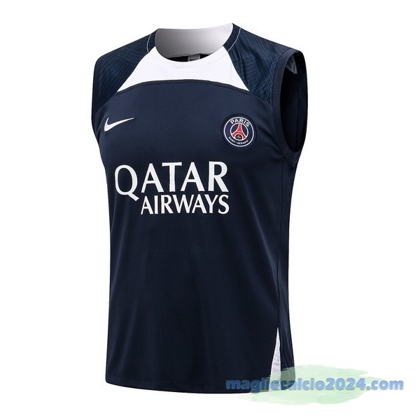 Formazione Senza Maniche Paris Saint Germain 2022 2023 Azul III Bianco Poco Prezzo