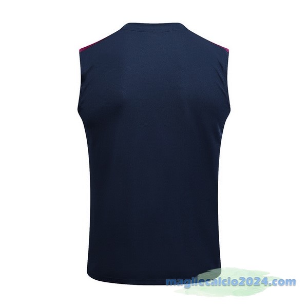 Formazione Senza Maniche Paris Saint Germain 2023 2024 Azul Navy Poco Prezzo