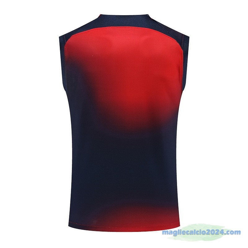 Formazione Senza Maniche Paris Saint Germain 2023 2024 Rosso Azul Poco Prezzo