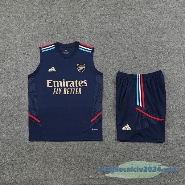 Formazione Senza Maniche Set Completo Arsenal 2023 2024 Azul II Navy Poco Prezzo
