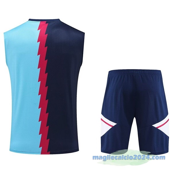 Formazione Senza Maniche Set Completo Arsenal 2023 2024 Azul Poco Prezzo