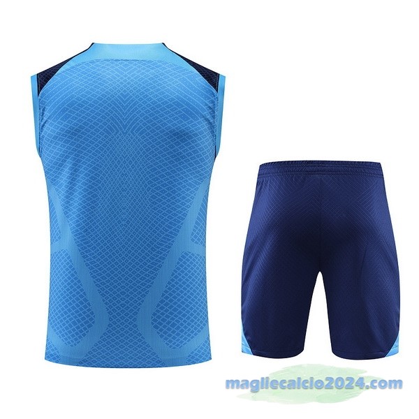 Formazione Senza Maniche Set Completo Atlético Madrid 2022 2023 I Azul Poco Prezzo