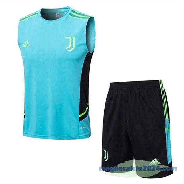 Formazione Senza Maniche Set Completo Juventus 2022 2023 Verde Nero Poco Prezzo