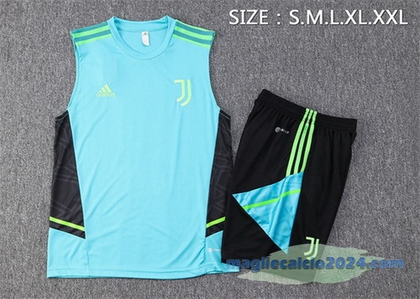 Formazione Senza Maniche Set Completo Juventus 2022 2023 Verde Nero Poco Prezzo