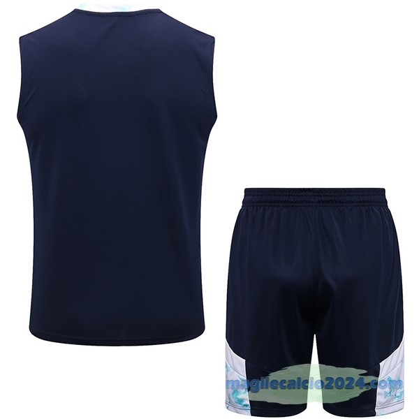 Formazione Senza Maniche Set Completo Manchester City 2022 2023 Azul Bianco Poco Prezzo