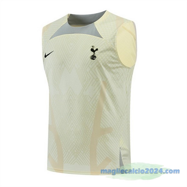 Formazione Senza Maniche Tottenham Hotspur 2022 2023 Giallo Poco Prezzo
