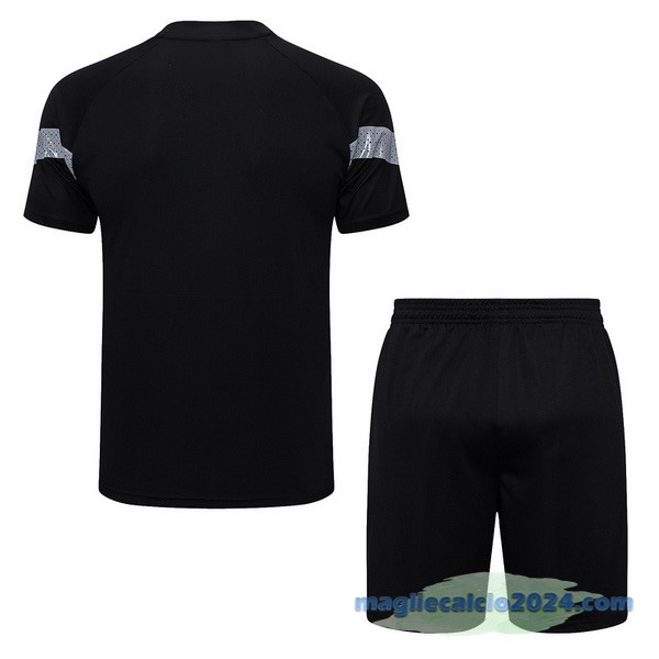 Formazione Set Completo AC Milan 2022 2023 Nero Grigio Poco Prezzo