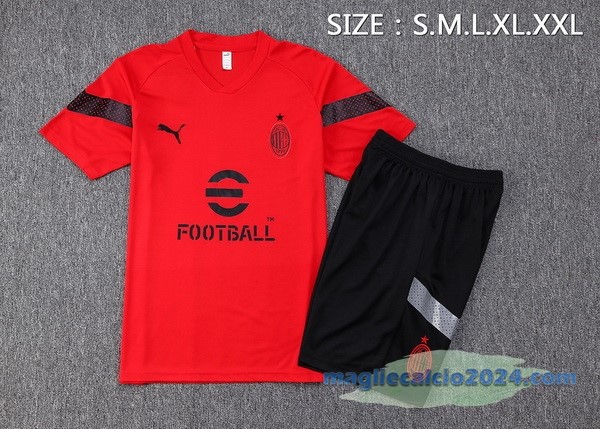 Formazione Set Completo AC Milan 2022 2023 Rosso II Nero Poco Prezzo