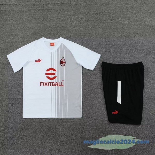 Formazione Set Completo AC Milan 2023 2024 Bianco Nero Poco Prezzo