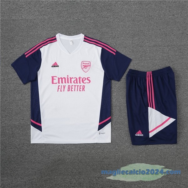 Formazione Set Completo Arsenal 2022 2023 Bianco Azul Navy Poco Prezzo
