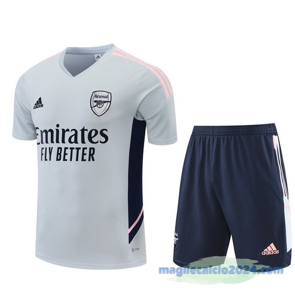 Formazione Set Completo Arsenal 2022 2023 Grigio I Azul Poco Prezzo