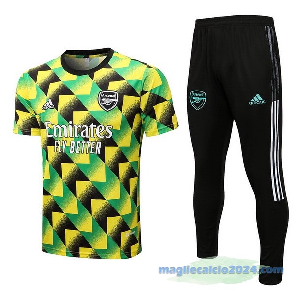 Formazione Set Completo Arsenal 2022 2023 Verde Giallo Nero Poco Prezzo