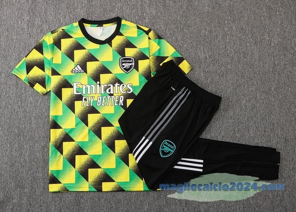 Formazione Set Completo Arsenal 2022 2023 Verde Giallo Nero Poco Prezzo