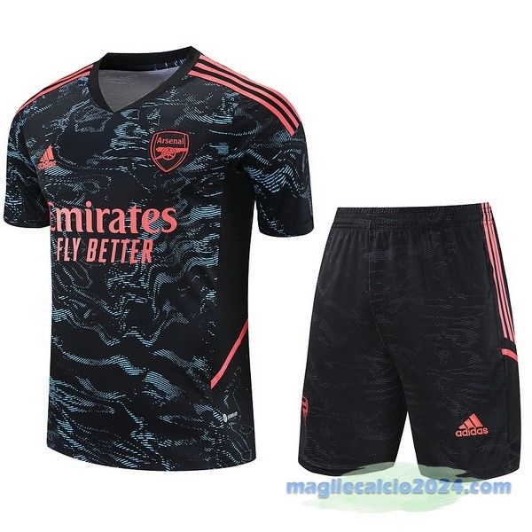 Formazione Set Completo Arsenal 2023 2024 Nero Verde Poco Prezzo