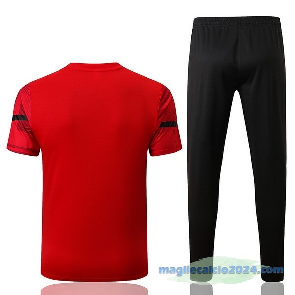 Formazione Set Completo Bambino AC Milan 2022 2023 Rosso I Nero Poco Prezzo