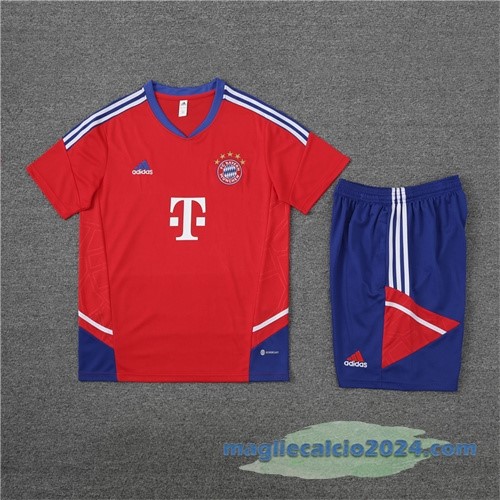 Formazione Set Completo Bambino Bayern Múnich 2022 2023 Rosso Azul Poco Prezzo