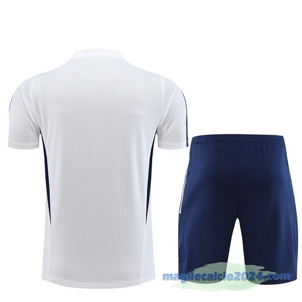 Formazione Set Completo Bambino Italia 2023 Bianco Azul Navy Poco Prezzo