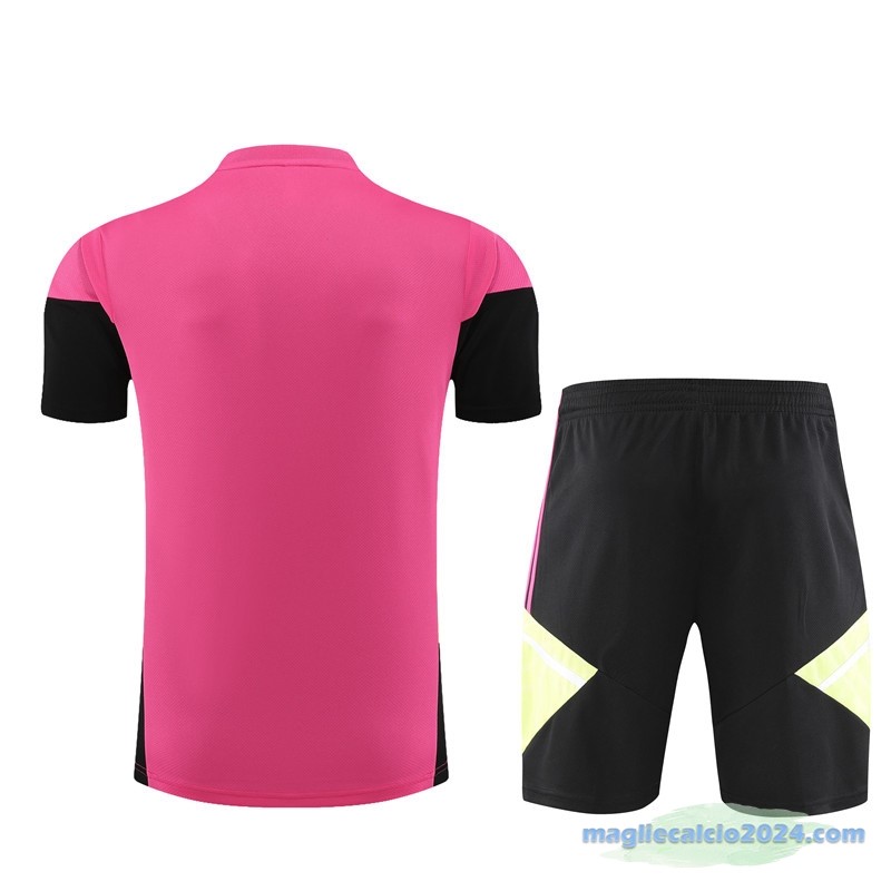 Formazione Set Completo Bambino Juventus 2023 2024 Rosa Nero Poco Prezzo