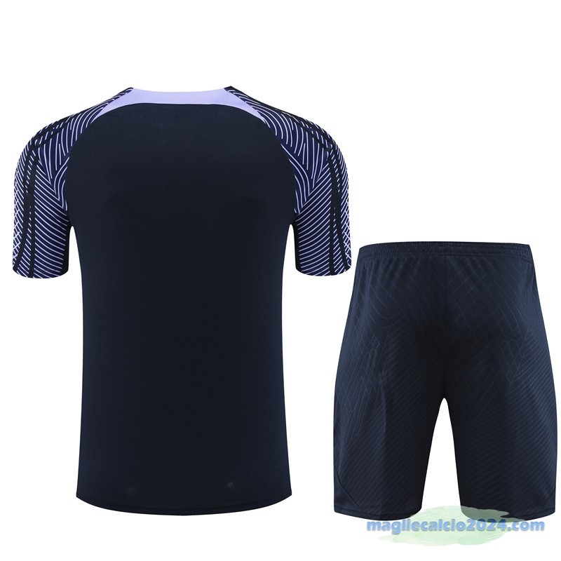 Formazione Set Completo Bambino Tottenham Hotspur 2023 2024 Azul Navy Purpureo Poco Prezzo