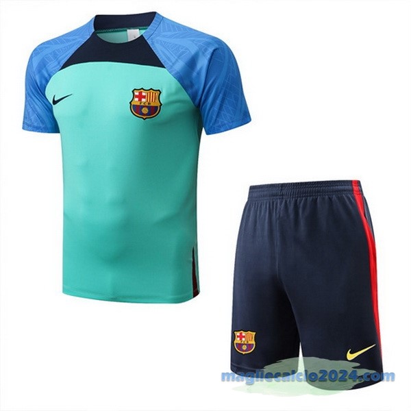 Formazione Set Completo Barcelona 2022 2023 Azul Verde Poco Prezzo