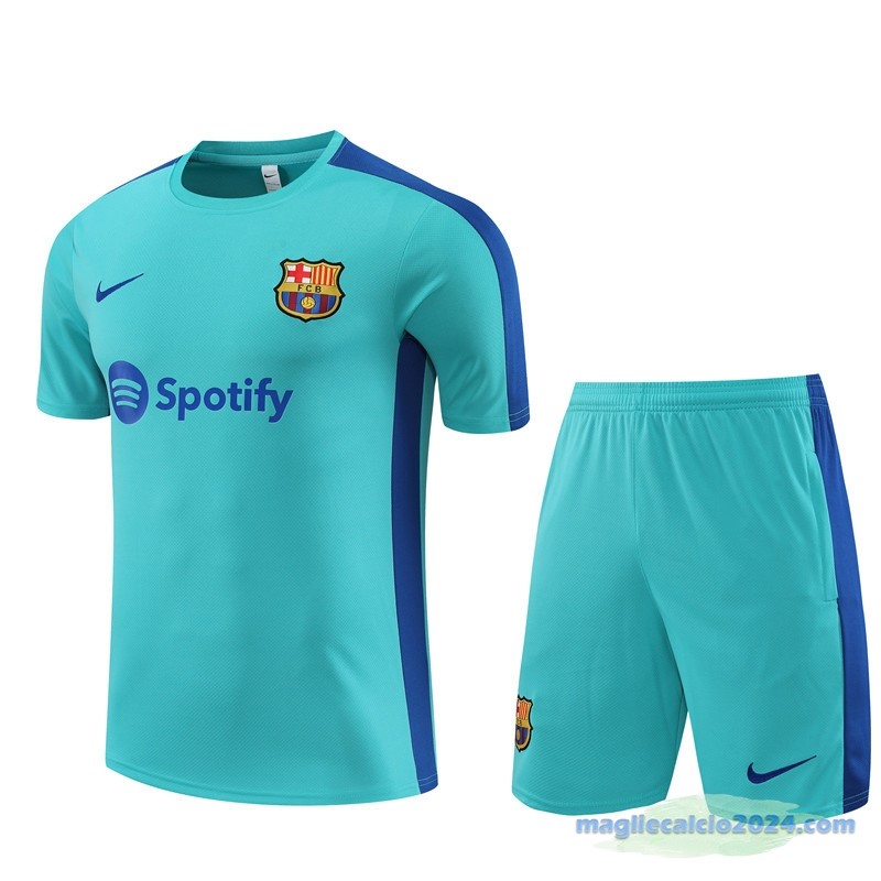 Formazione Set Completo Barcelona 2023 2024 Verde Azul Poco Prezzo