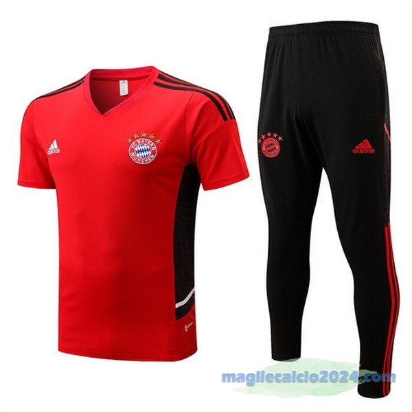 Formazione Set Completo Bayern Múnich 2022 2023 Rosso Nero Azul Poco Prezzo