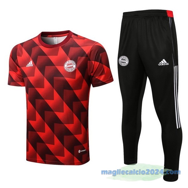 Formazione Set Completo Bayern Múnich 2022 2023 Rosso Nero Poco Prezzo