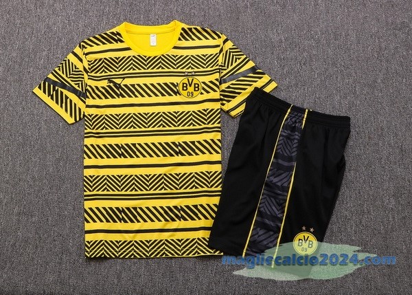 Formazione Set Completo Borussia Dortmund 2022 2023 Giallo Nero Poco Prezzo