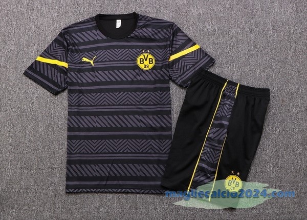 Formazione Set Completo Borussia Dortmund 2022 2023 Grigio I Giallo Poco Prezzo