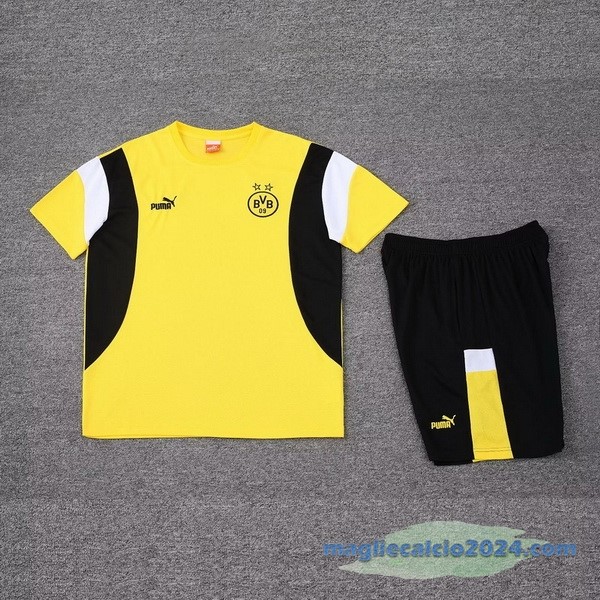 Formazione Set Completo Borussia Dortmund 2023 2024 Giallo Nero Poco Prezzo